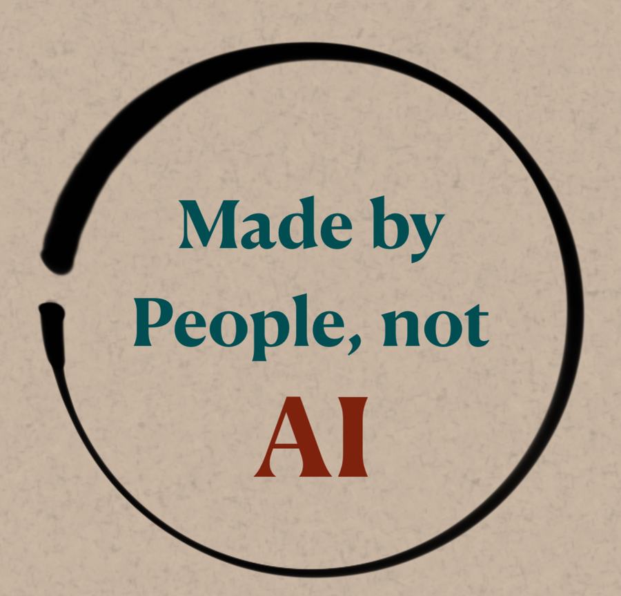 made by people, not AI